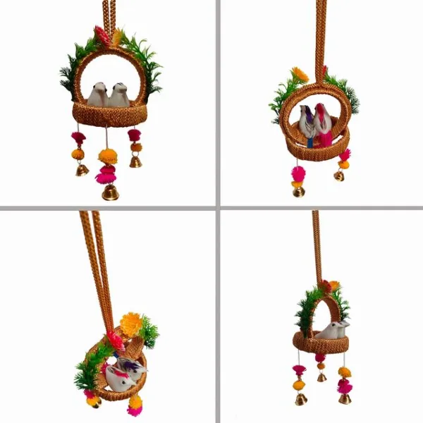 Artificial Floral Hanging Bird