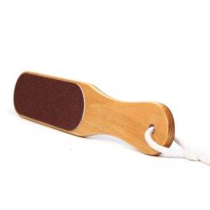 Wooden Foot Scrubber Footcare