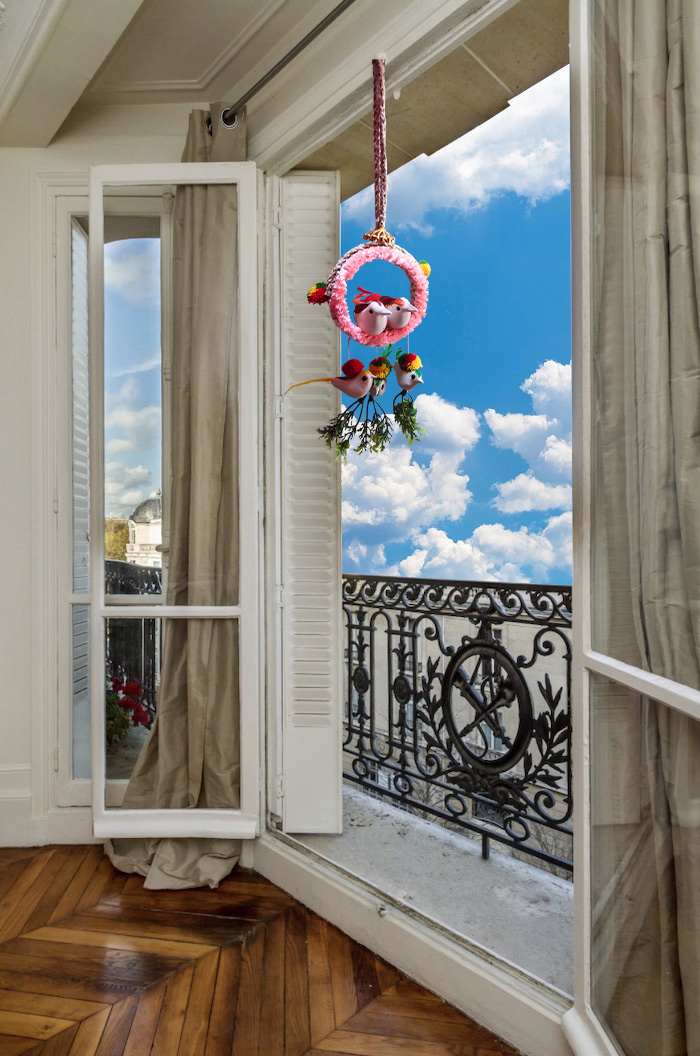 Artificial Birds Nest Wall Hanging for Home & Balcony - Image 2