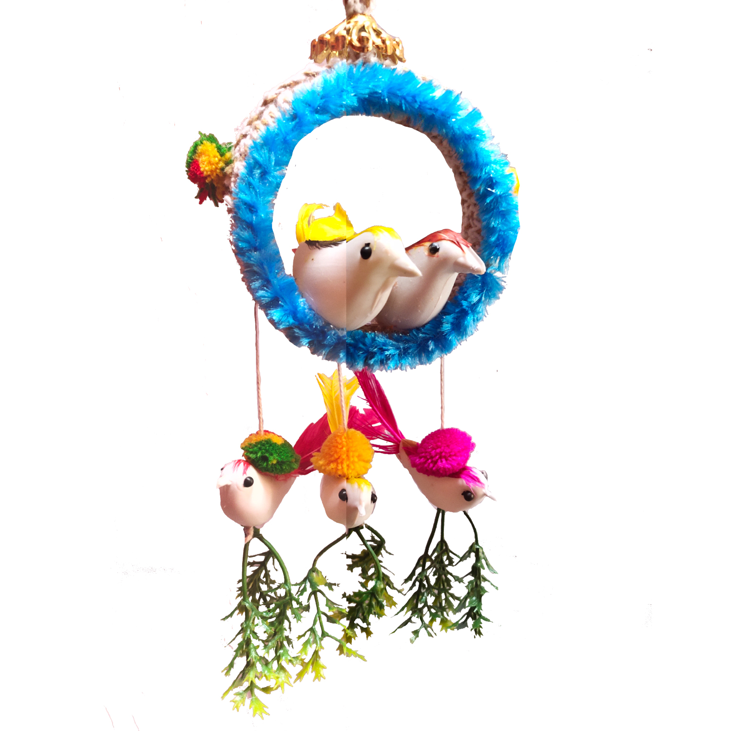 Artificial Birds Nest Wall Hanging for Home & Balcony - Image 4