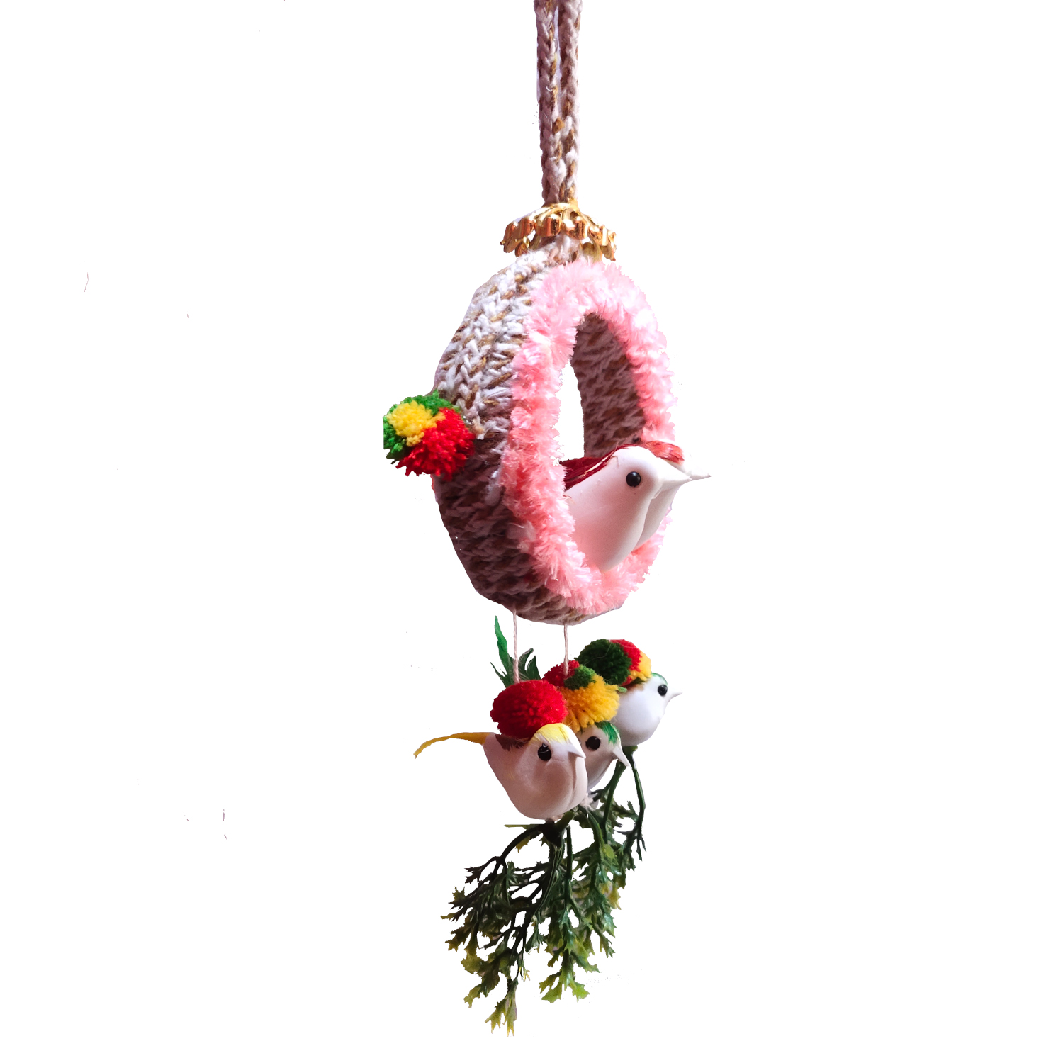 Artificial Birds Nest Wall Hanging for Home & Balcony - Image 4