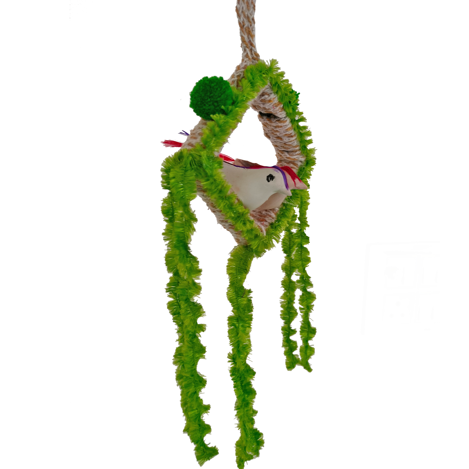 Handmade Hanging Bird Nest Decor for Home & Balcony | Decorative Jute Bird Hanging Wall Decor Combo Pack of 4 - Image 3