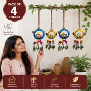 Artificial Birds Nest Wall Hanging for Home & Balcony
